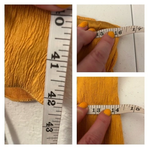 JOHANNA ORTIZ Luna Miel Dress Midi Yellow Sz 6 Strapless Convertible Wrap NWT - Picture 15 of 15